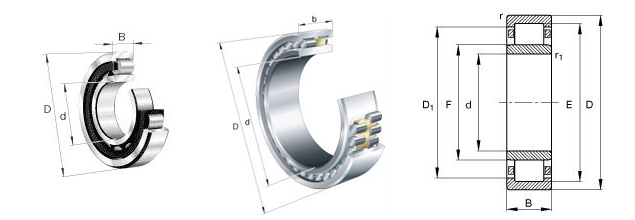 SKF  N 317 EC 